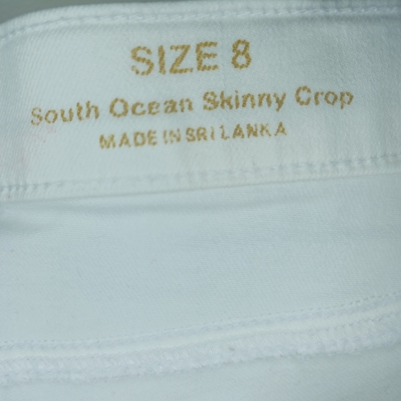 Lilly Pulitzer White Jeans with Fringe Hem - Picture 8 of 13